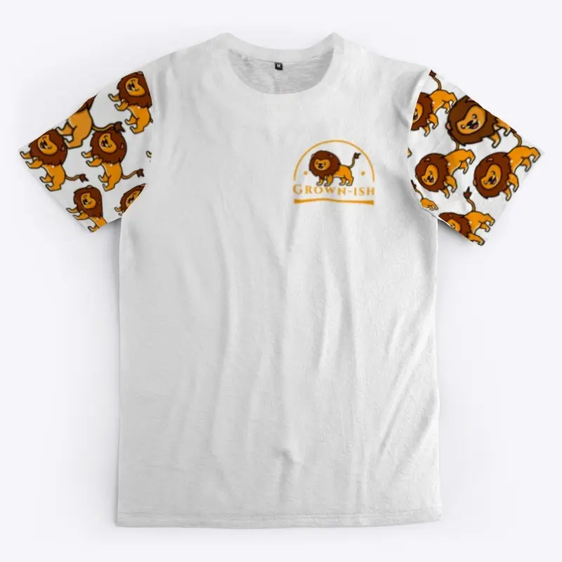 Larry The Lion Graphic Sleeve Tee