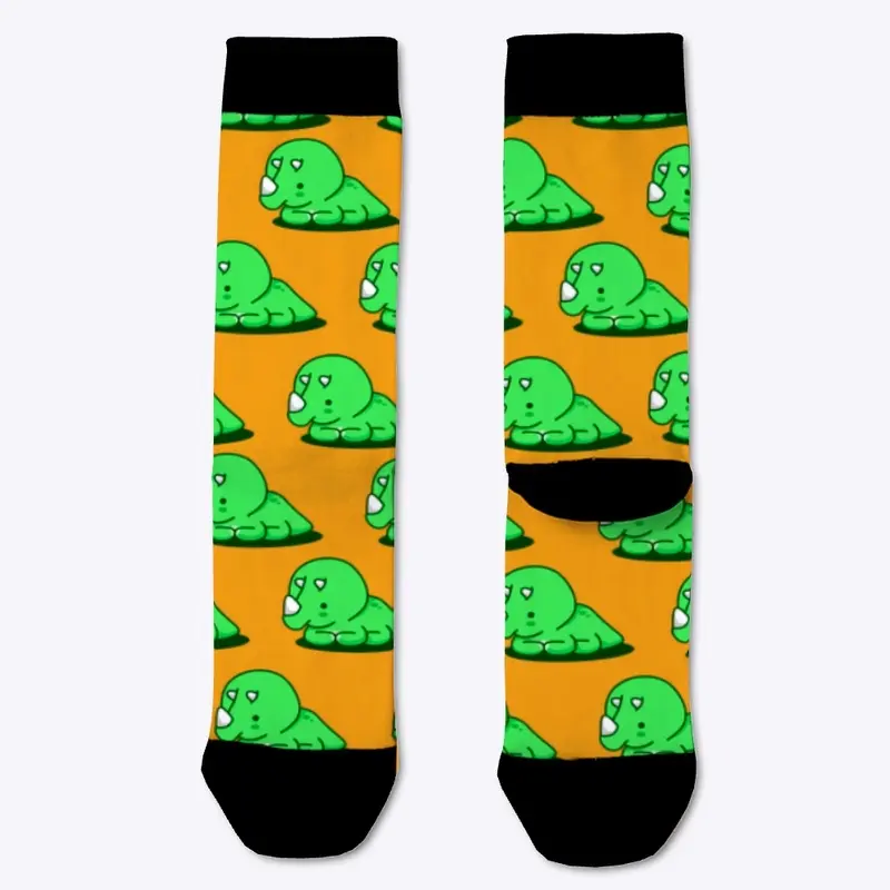 Triceratops-Socks